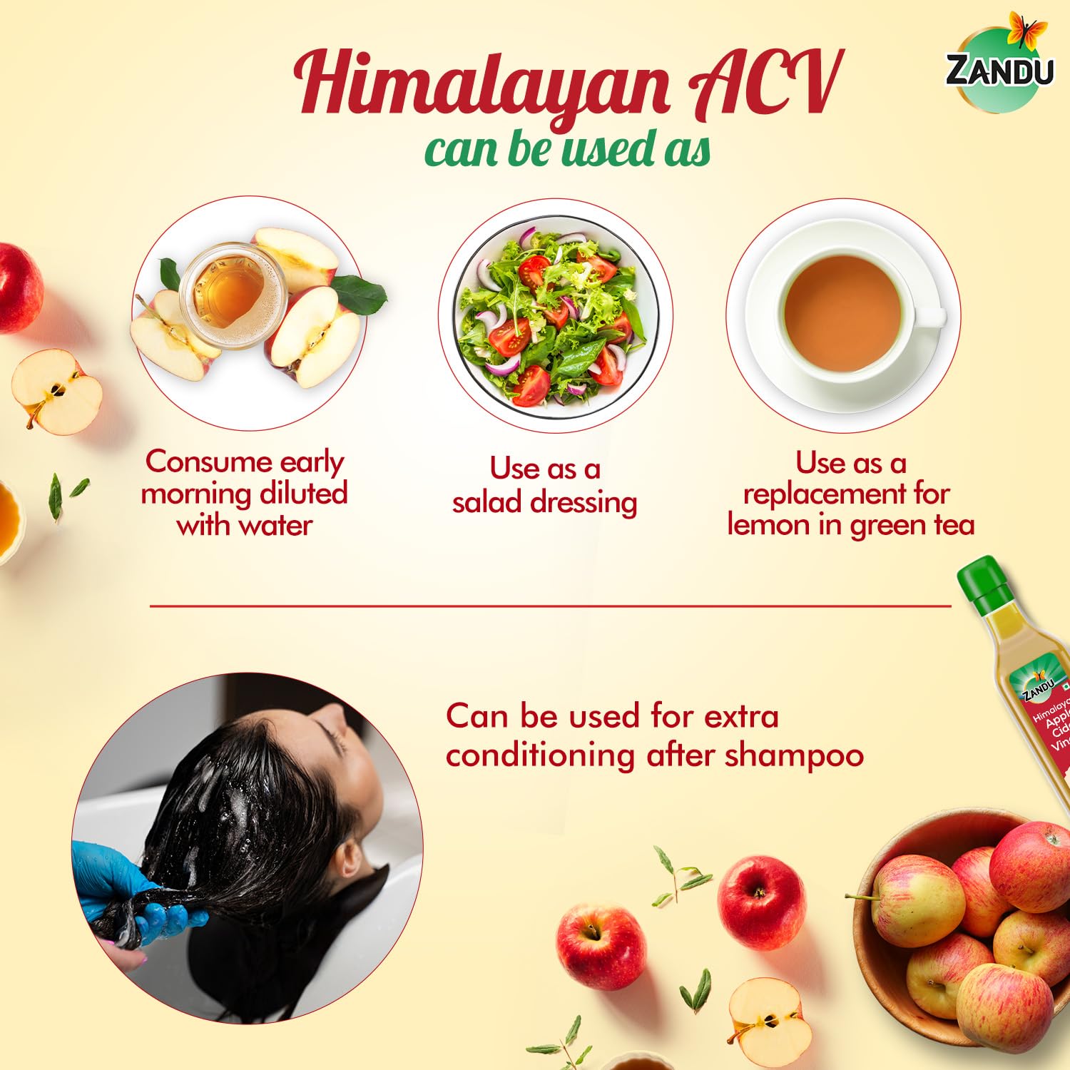 Zandu Himalayan Apple Cider Vinegar – view 7