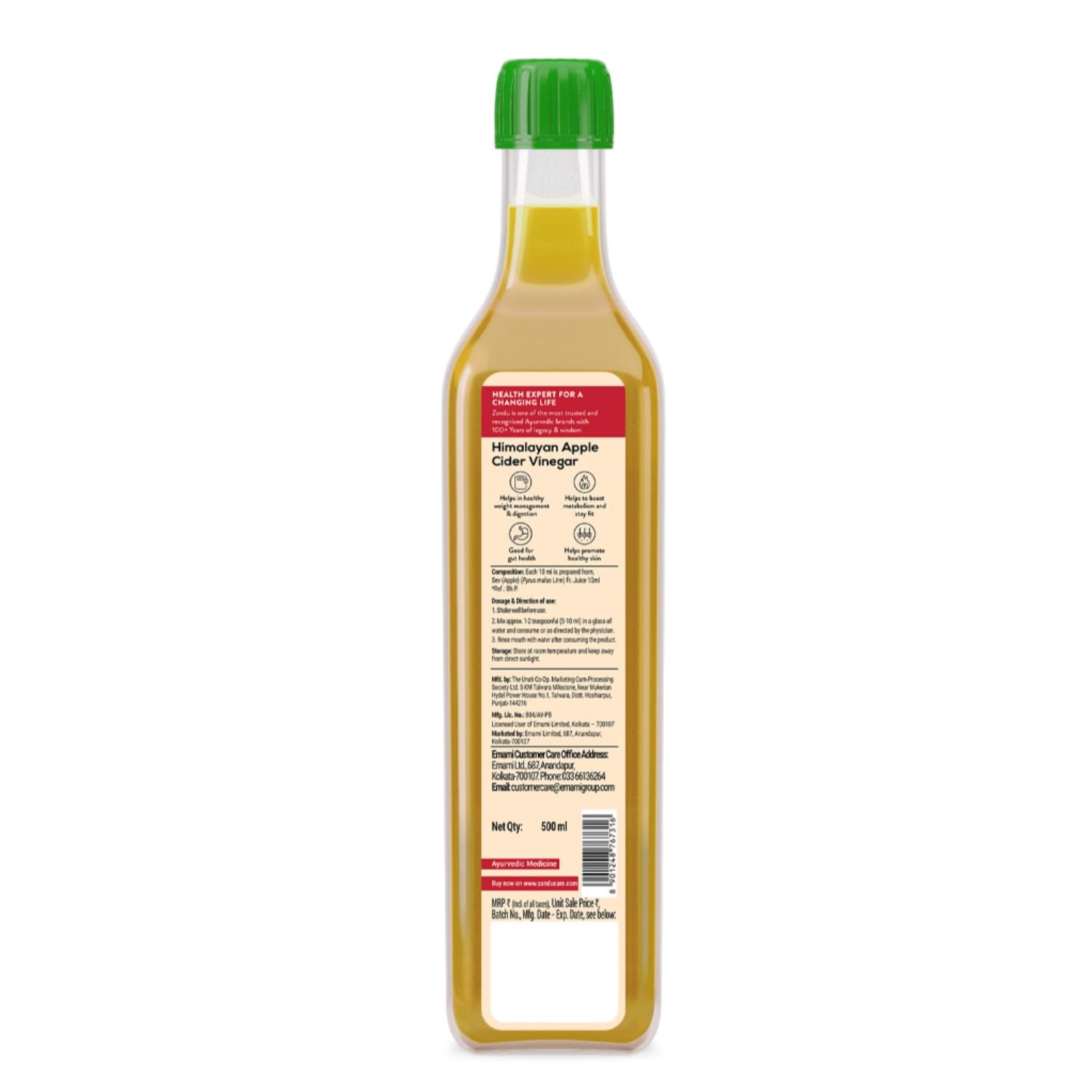 Zandu Himalayan Apple Cider Vinegar – view 9