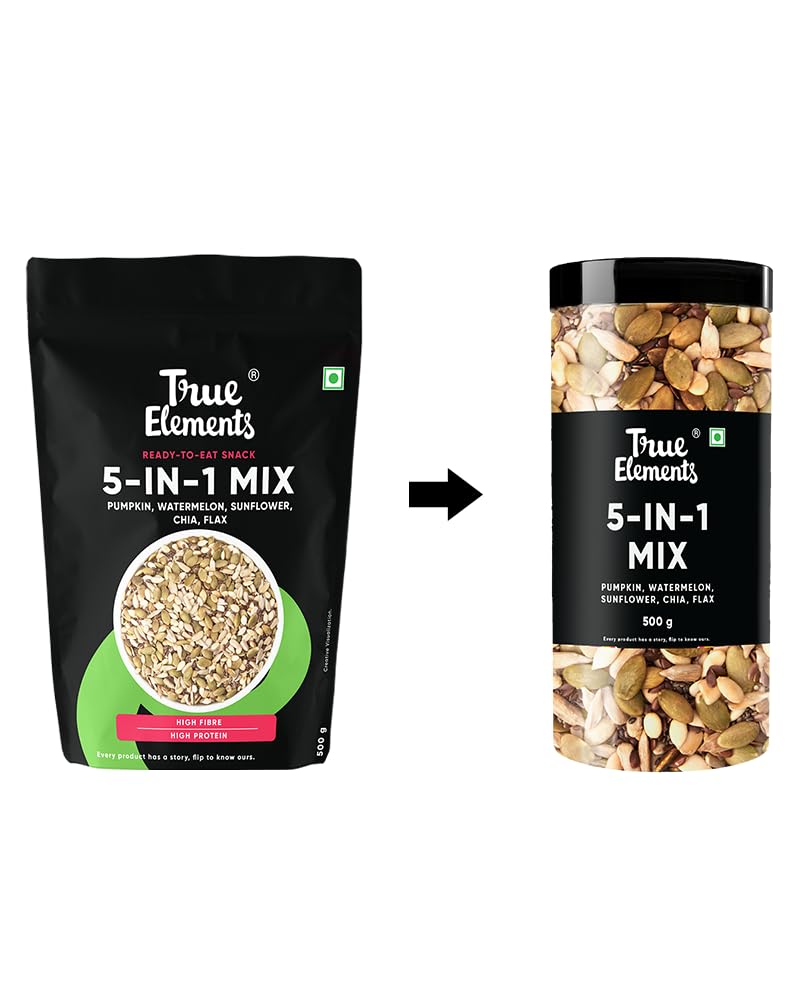 True Elements 5 In 1 Seeds Mix 500gm – view 2