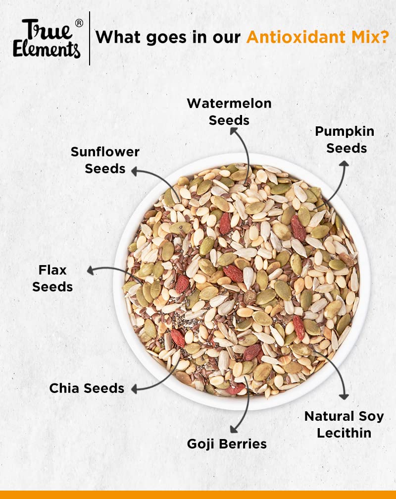 True Elements Antioxidant Mix Seeds 250g - Seeds Mix for Eating – view 6