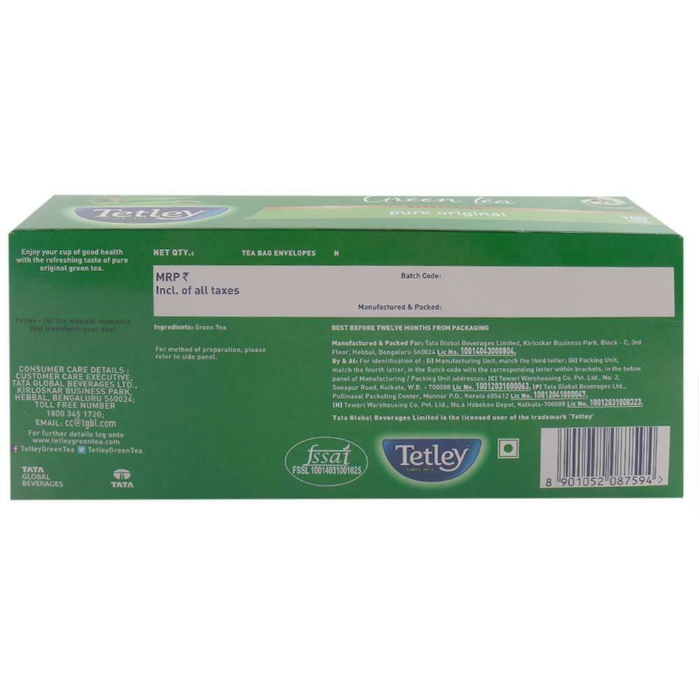 Tetley Green Tea Bags 100 Pcs – view 2