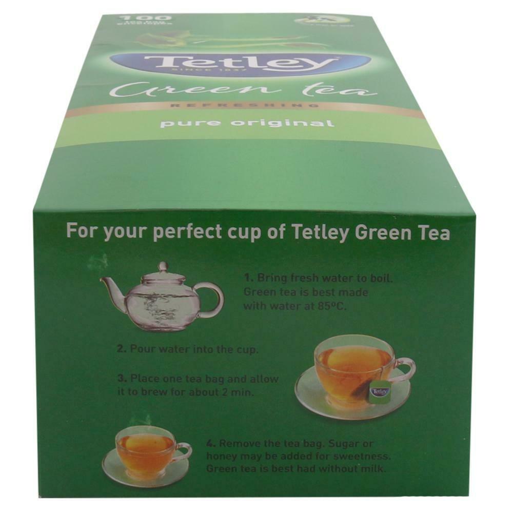 Tetley Green Tea Bags 100 Pcs – view 4