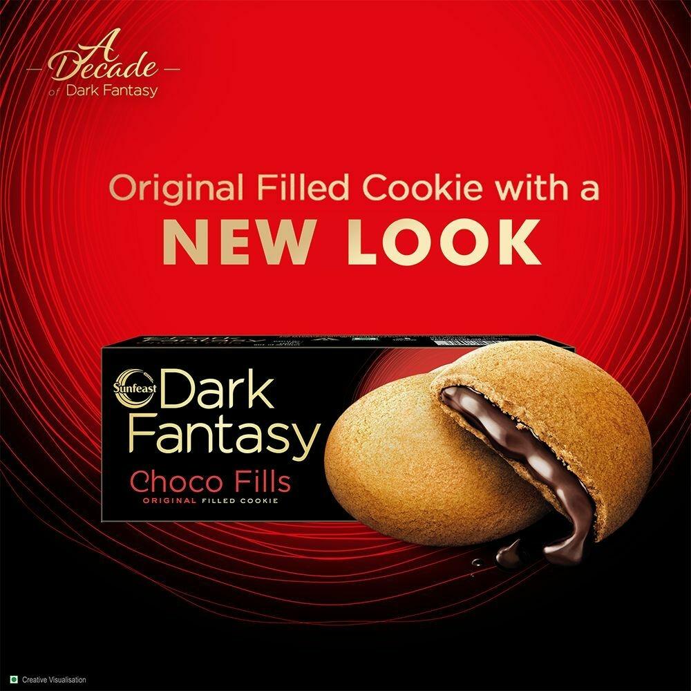 Sunfeast Dark Fantasy Choco Fills Cookies 75 G – view 3