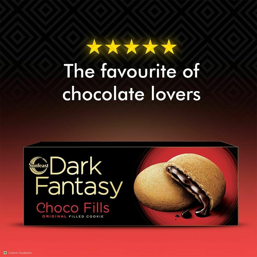 Sunfeast Dark Fantasy Choco Fills Cookies 75 G – view 8