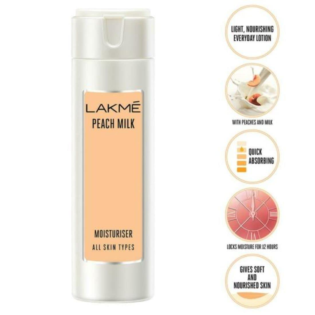 Lakme Peach Milk Intense Moisturiser, 60ml – view 3
