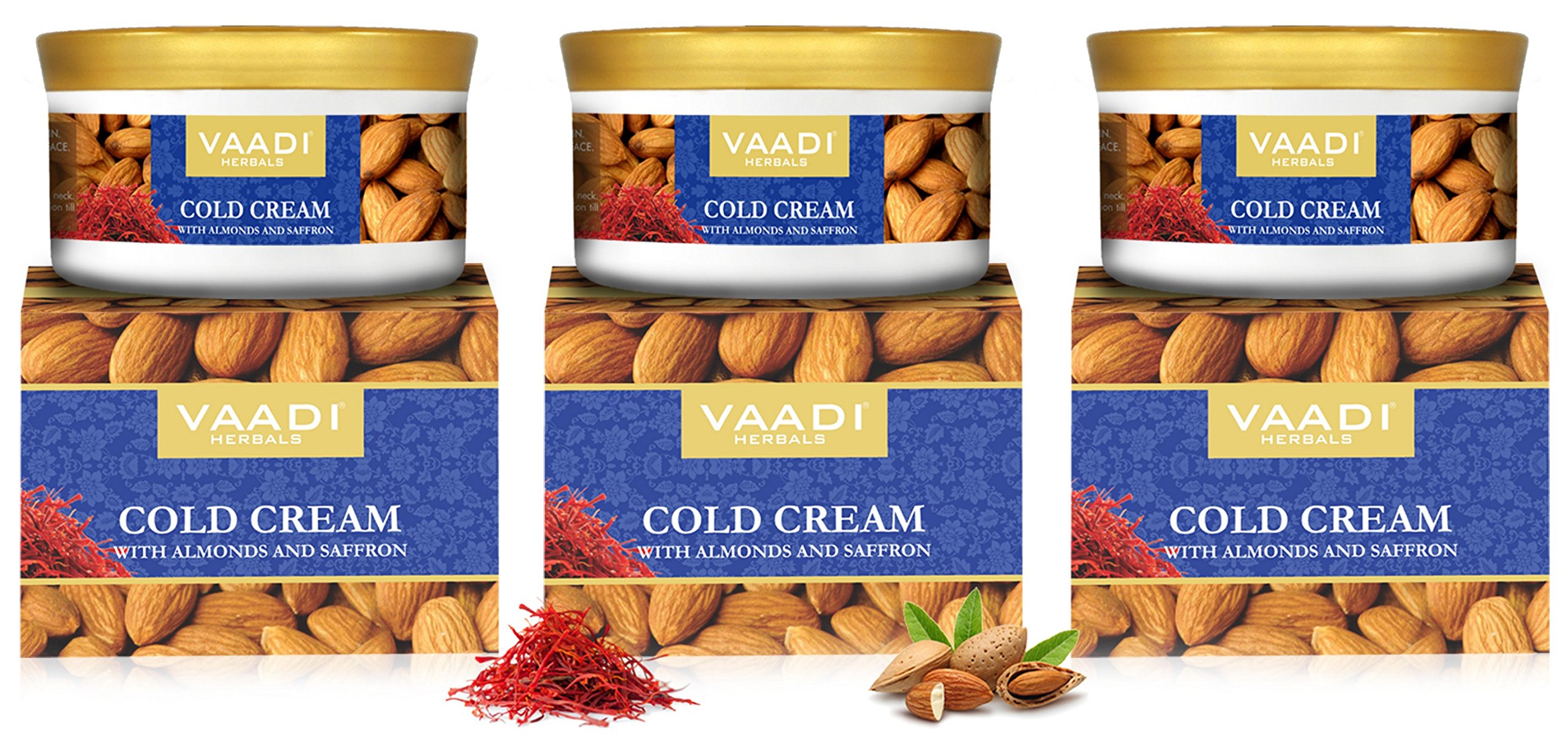 Vaadi Herbals Cold Cream, 150g (Pack of 3) – view 2