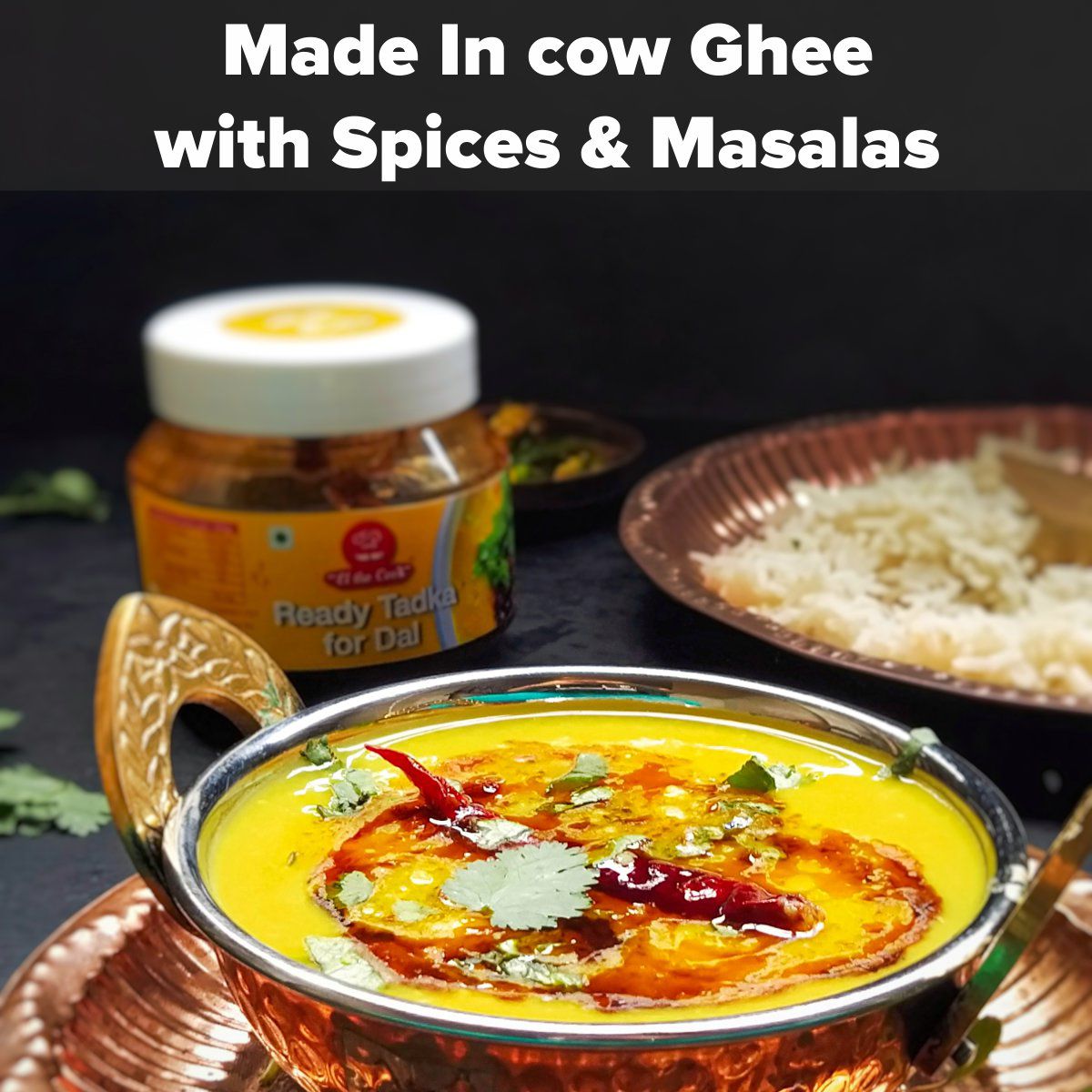 El The Cook Punjabi Dal Tadka Jar - 180g – view 3
