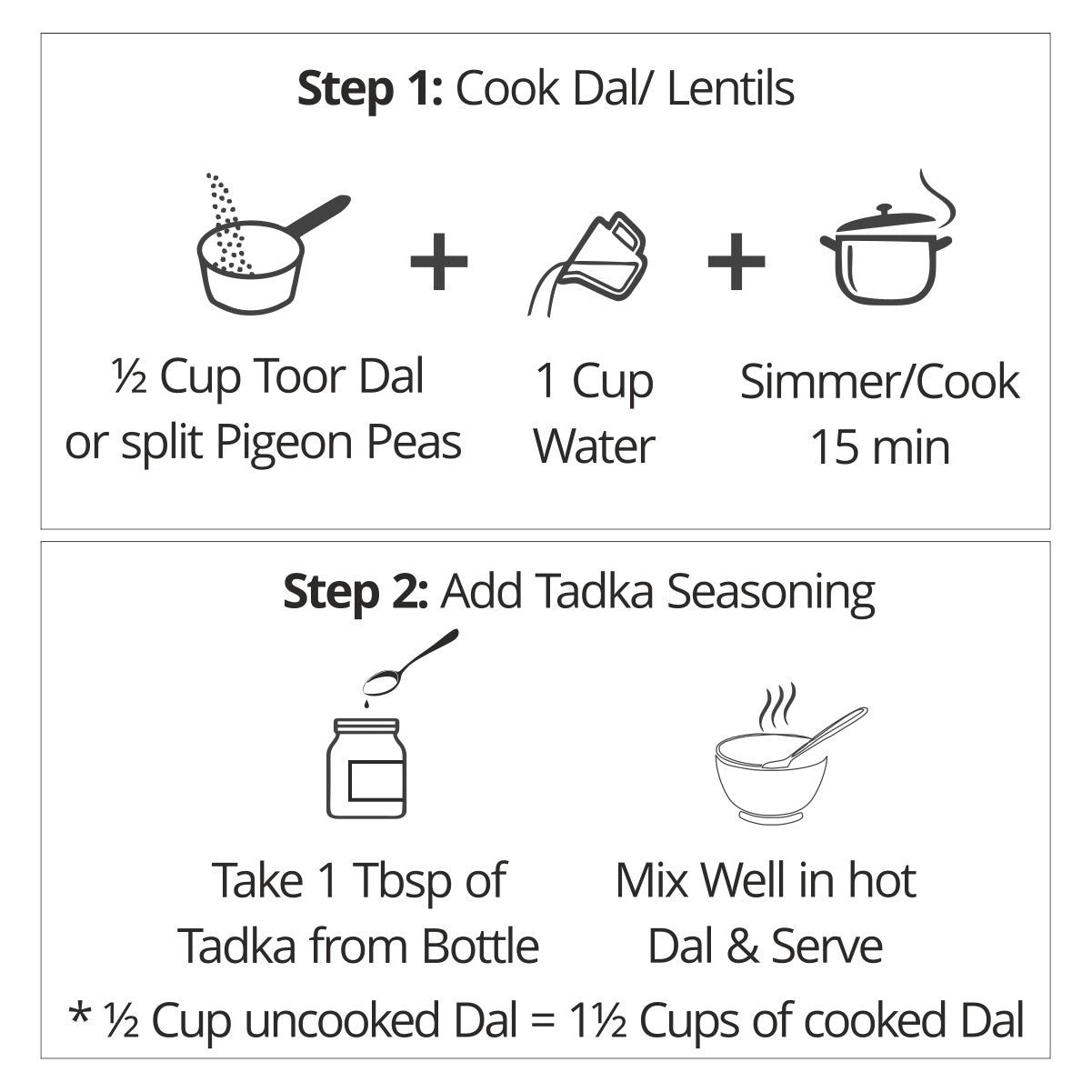 El The Cook Punjabi Dal Tadka Jar - 180g – view 4