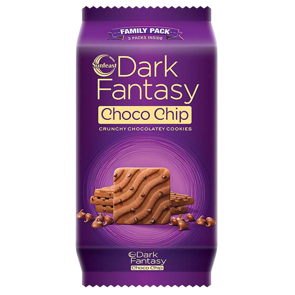 Sunfeast Dark Fantasy Choco Chip Cookies Combo Pack 357.5 G – view 1