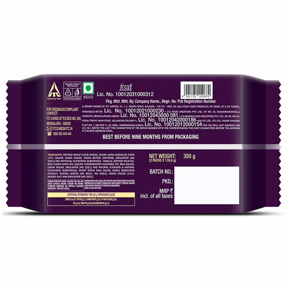 Sunfeast Dark Fantasy Choco Chip Cookies Combo Pack 357.5 G – view 2