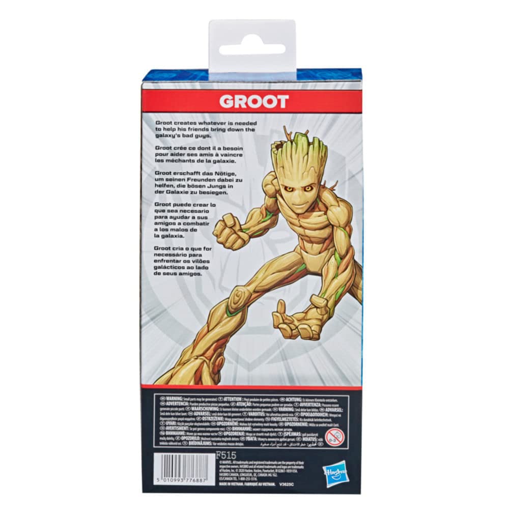 Marvel Toy 9.5-inch Scale Collectible Super Hero Action Figure Groot for Kids Ages 4 and Up – view 4