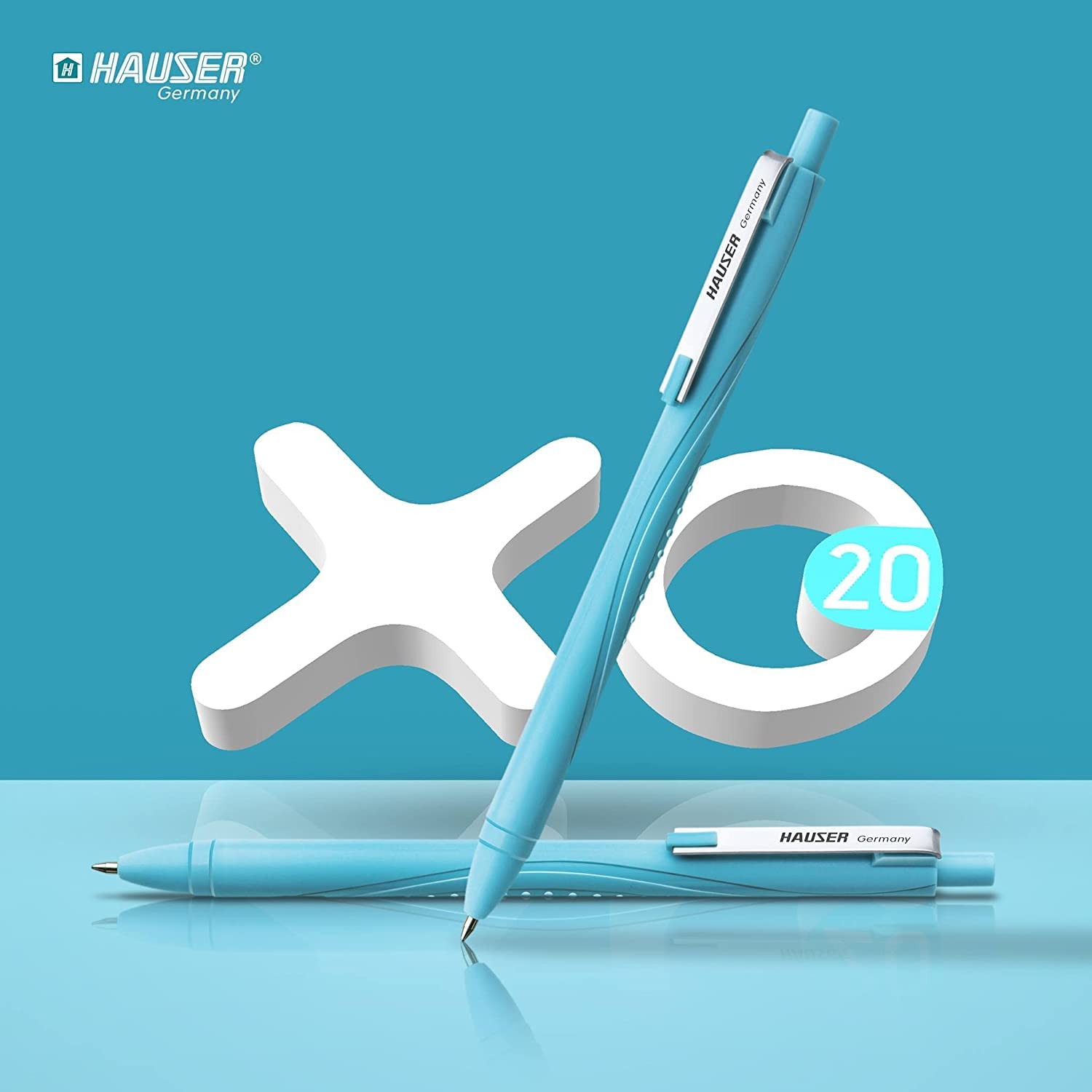 Hauser Germany Xo 20 Retractable Ball Pen Box Pack – view 6