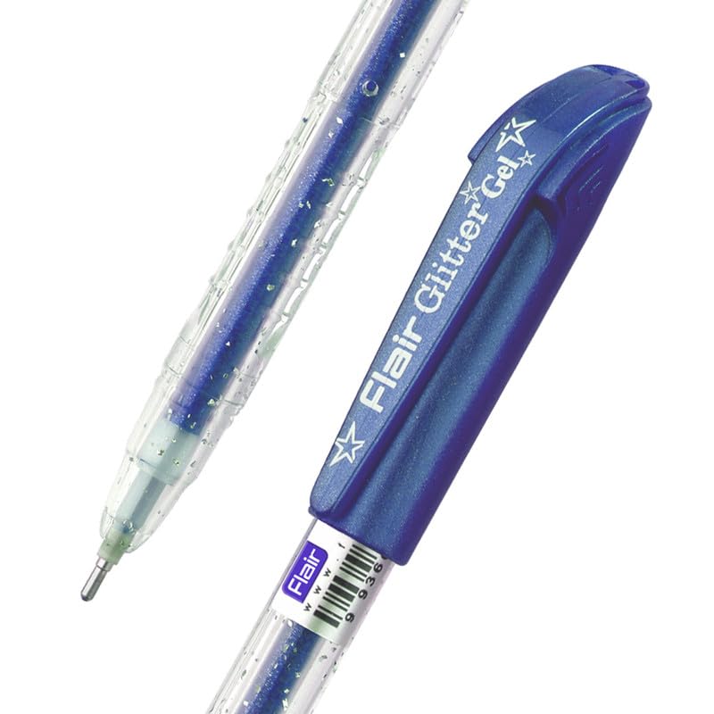 Flair Glitter Sparkle 1 mm Gel Pen Blister Pack – view 2