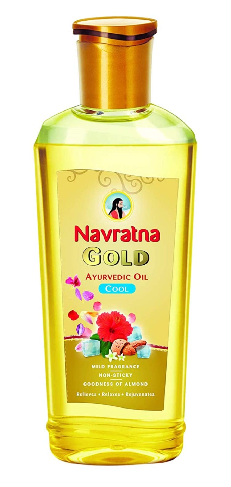 Navratna Gold Ayurvedic Oil – view 2