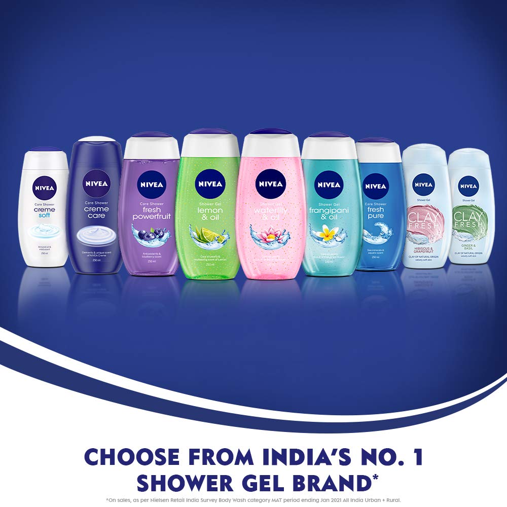 NIVEA Lemon and oil 250ml Body Wash (Pack of 3) – view 5