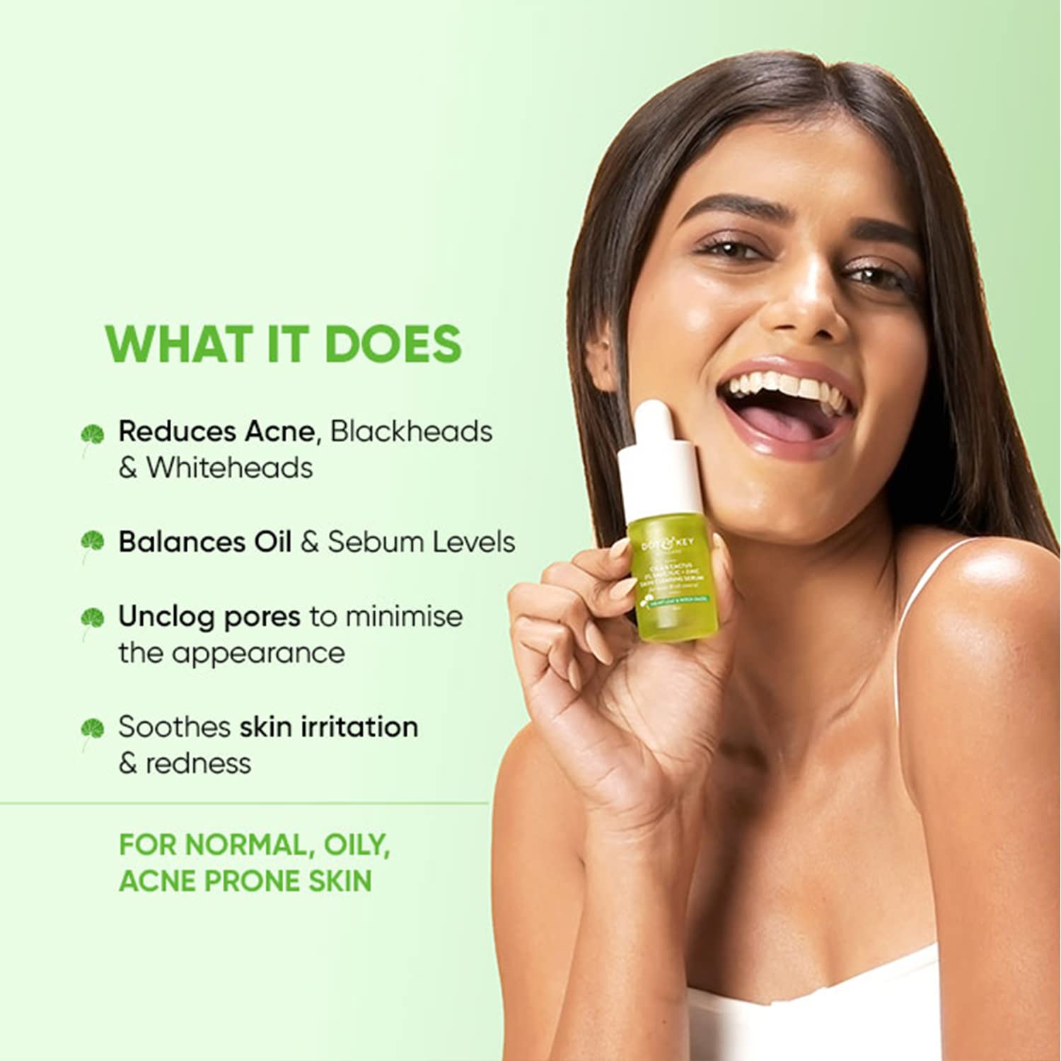 Dot & Key 2% Salicylic Acid + Cica Anti Acne Serum with Zinc – view 2