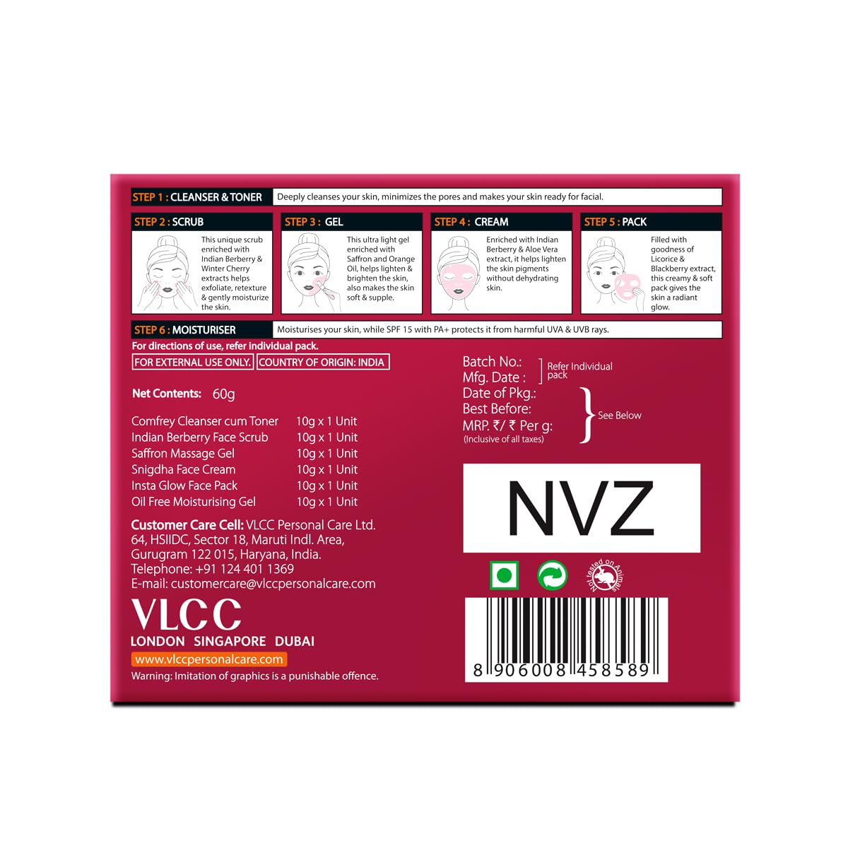VLCC Party Glow Facial Kit - 60g – view 8