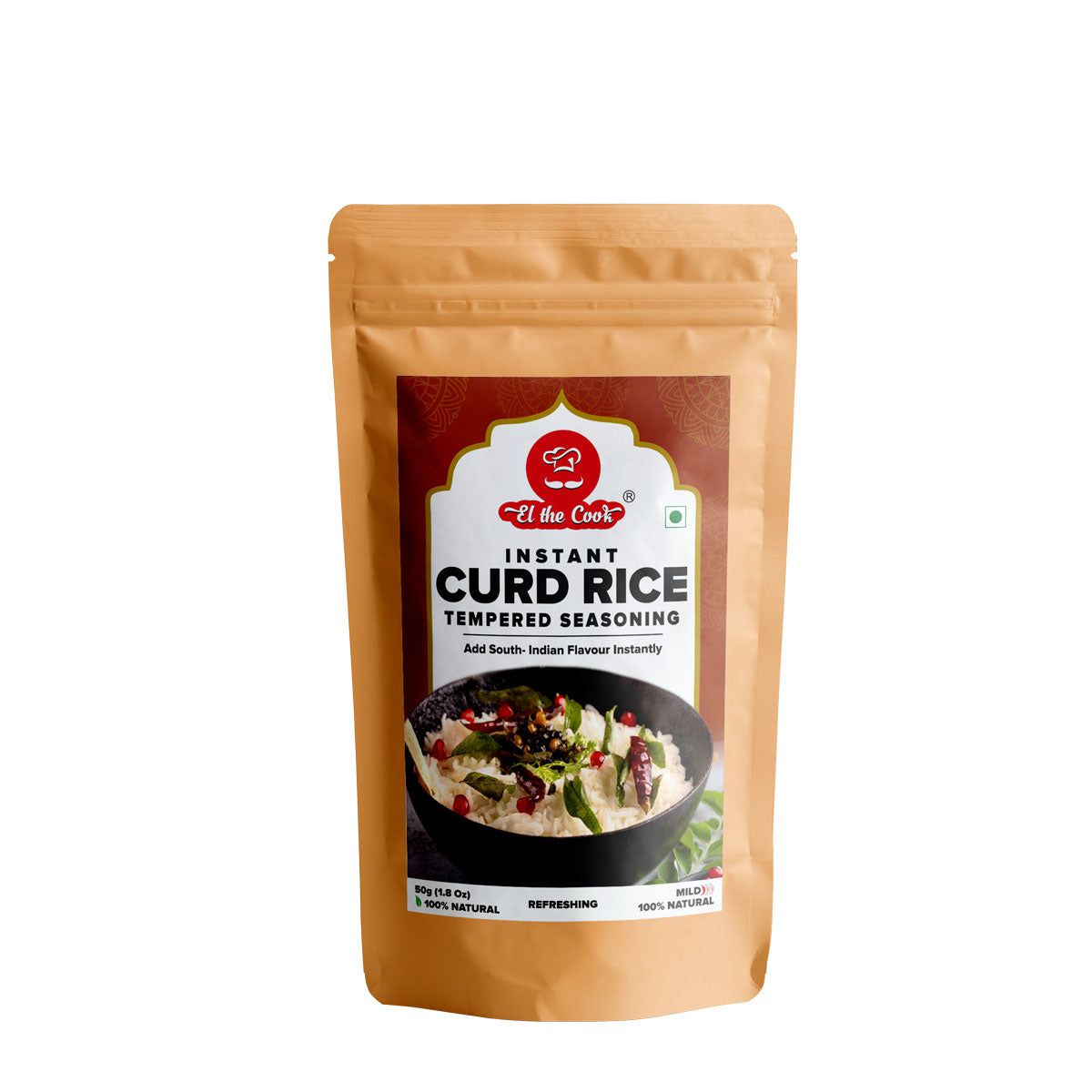 El The Cook Curd Rice Tadka Sachet, 2 x 50g – view 3
