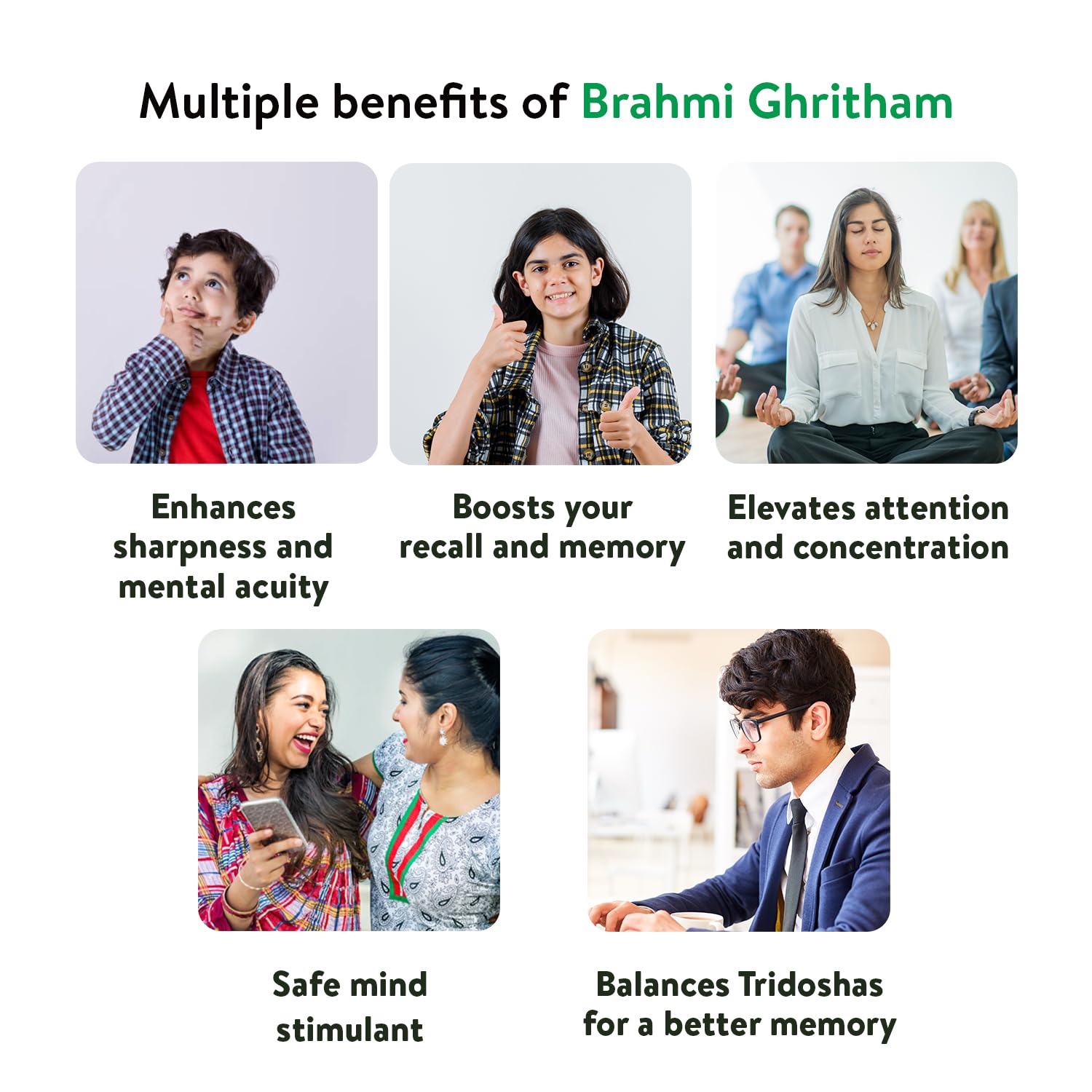 Kerala Ayurveda Brahmi Ghritham 150 ml (150 grams) – view 3