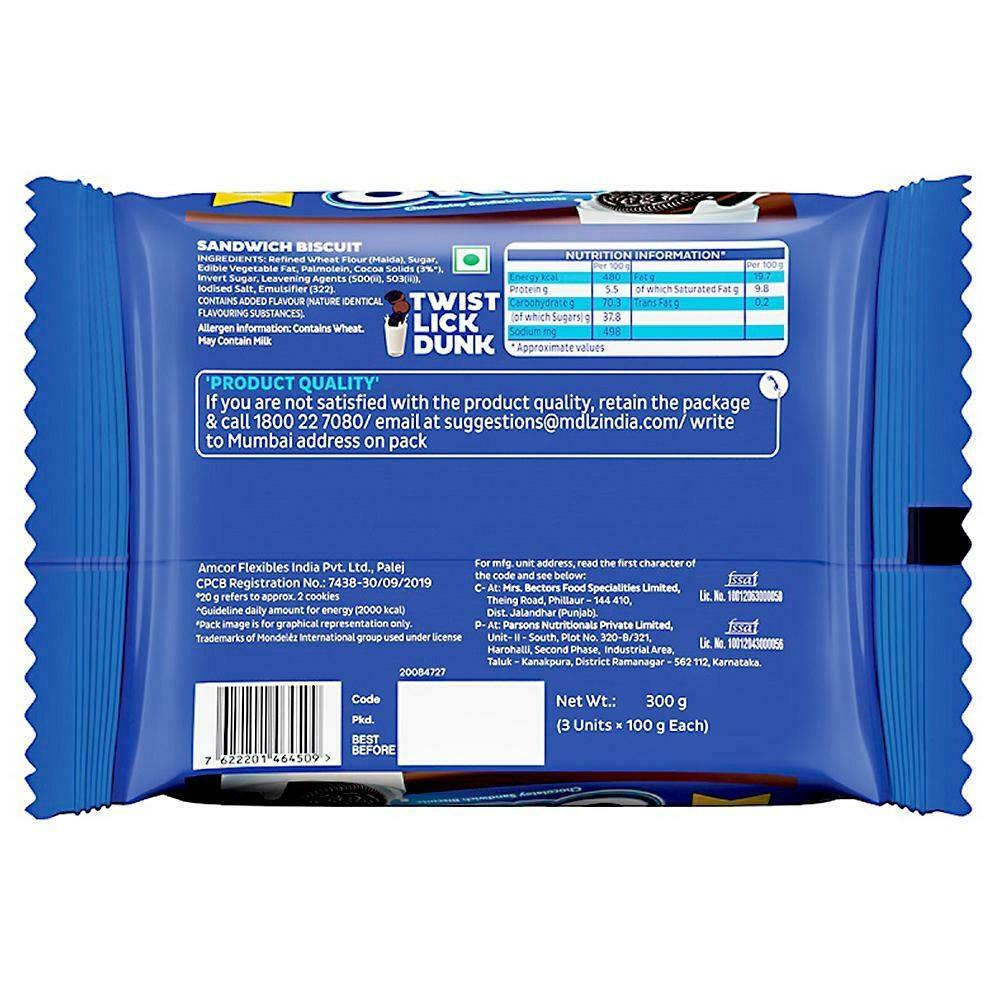 Cadbury Oreo Choco Creme Biscuits 300 G – view 2