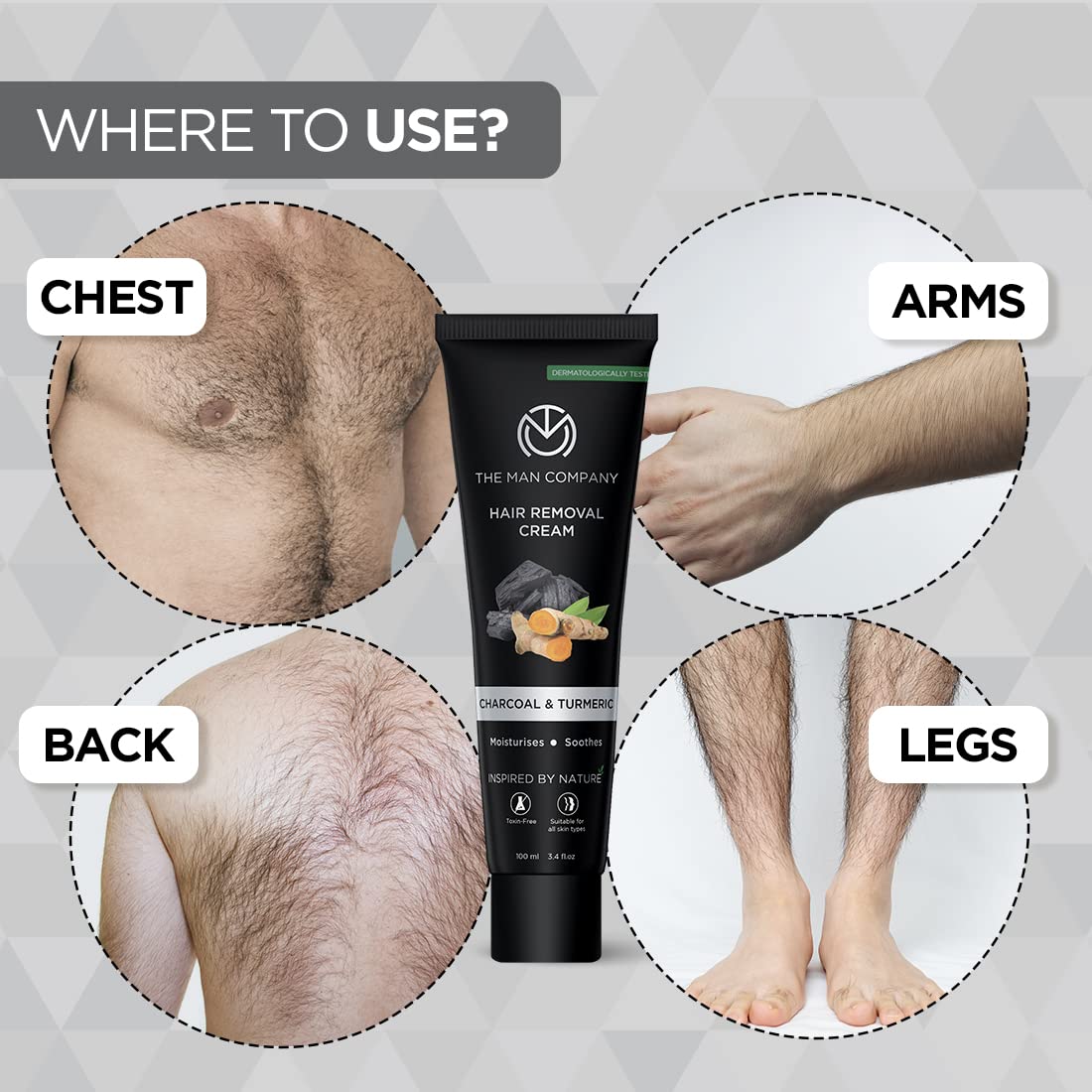 The Man Company Hair Removal Cream for Men – view 3