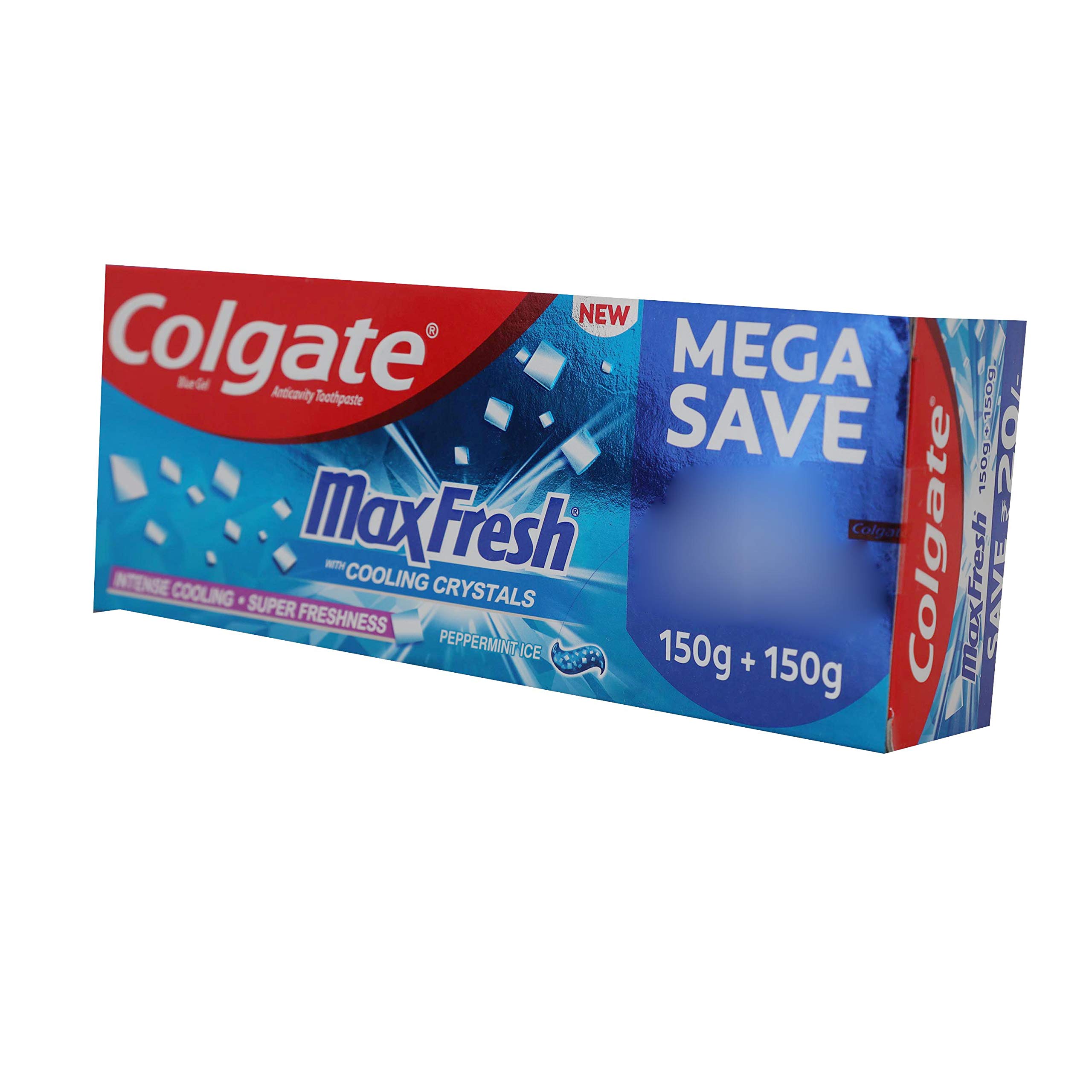 Colgate Max Fresh Blue Gel Toothpaste, Fresh Breath, 300g (Cooling Crystals) – view 3