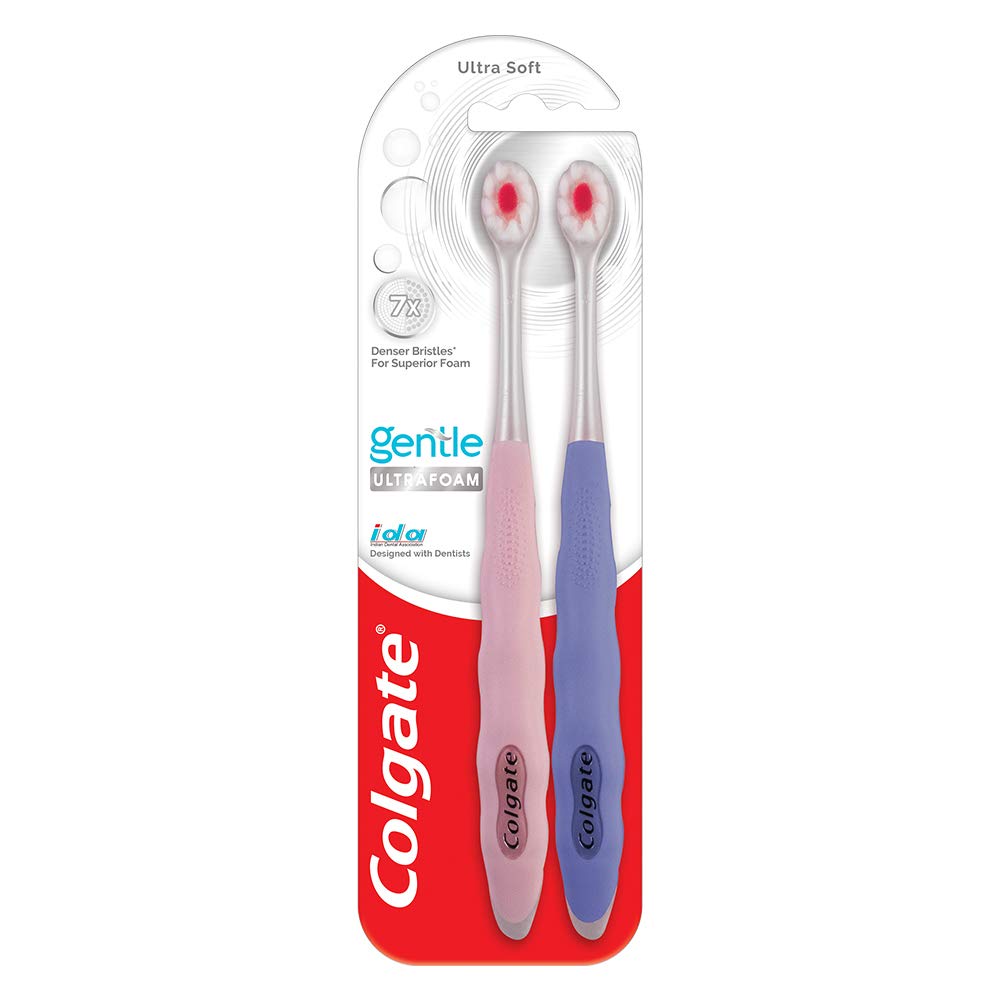 Colgate Strong Teeth Cavity Protection Toothpaste, Colgate Toothpaste with Calcium Boost, 800gm & Gentle UltraFoam Ultra Soft Bristles Manual Toothbrush & ZigZag Manual Toothbrush – view 4