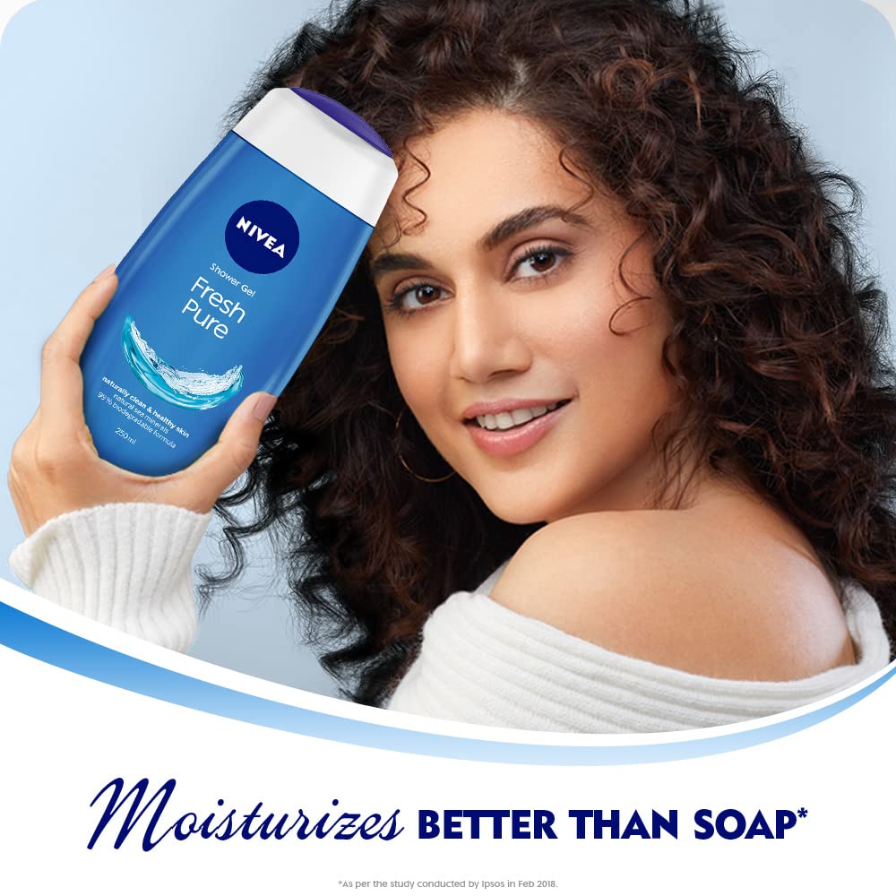 NIVEA Fresh Pure shower Gel, 250ml – view 2
