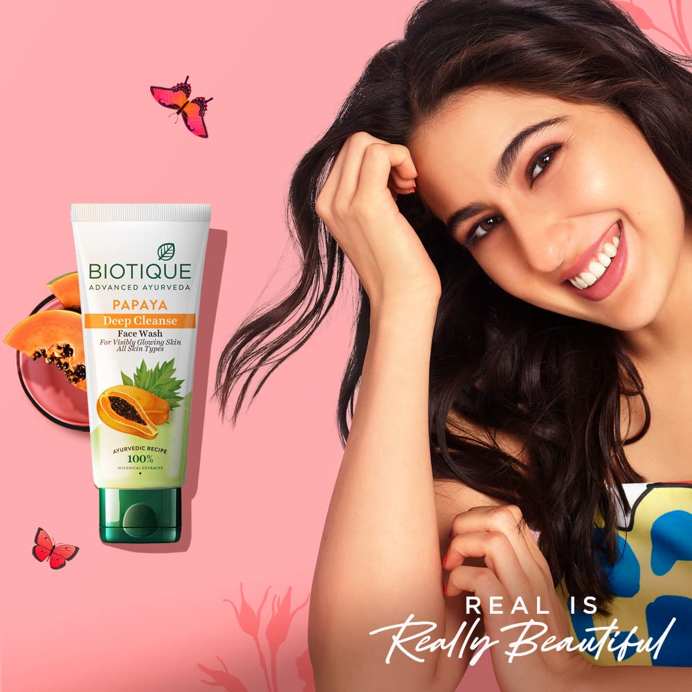 Biotique Papaya Deep Cleanse Face Wash – view 2