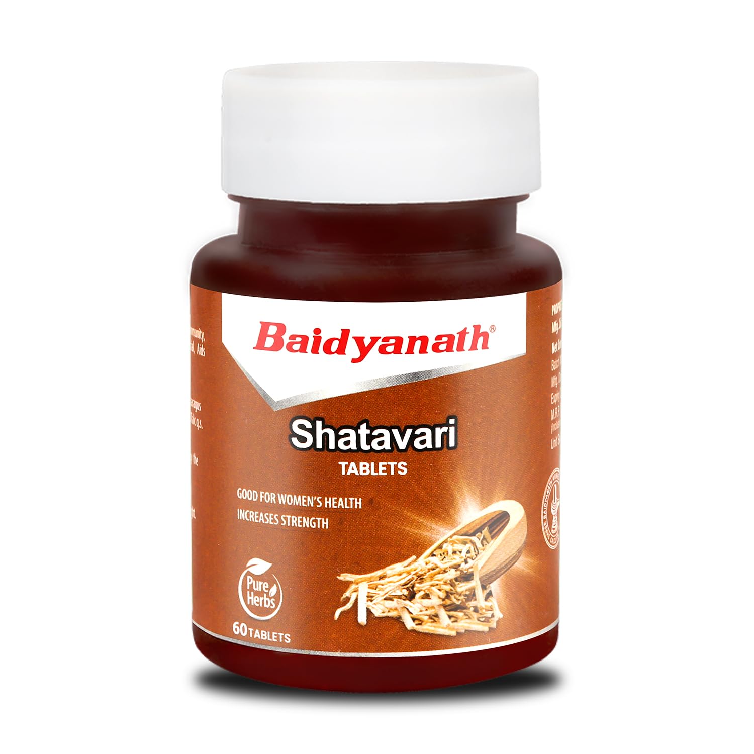 Baidyanath Shatavari tablets bottle for women wellness support