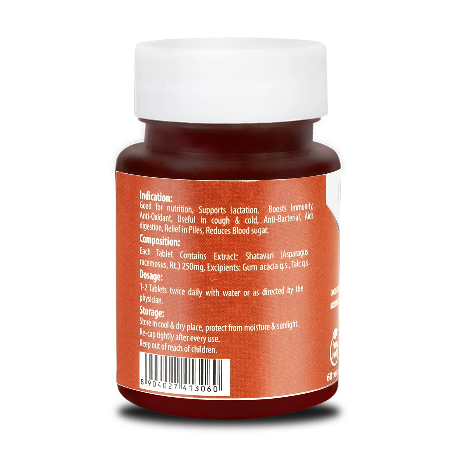 Baidyanath Shatavari Tablets: Hormonal Balance and Wellness Support for Women - 60 Tab (Pack of 1) – view 7