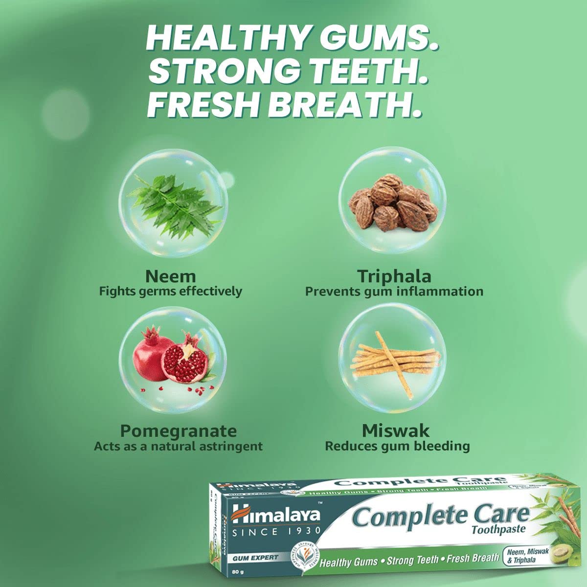 Himalaya Complete Care Plaque Removal Toothpaste - 150 g – view 4