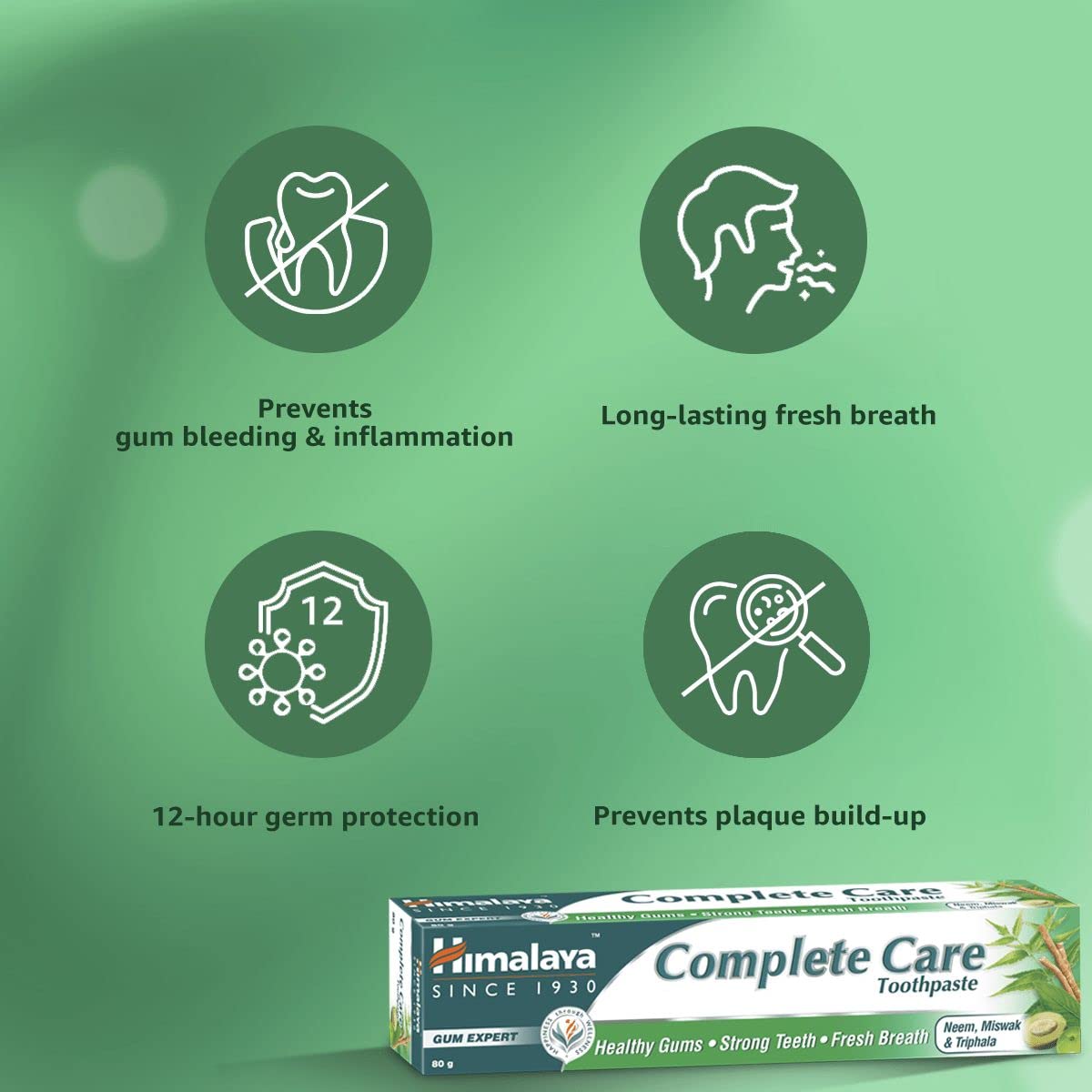 Himalaya Complete Care Plaque Removal Toothpaste - 150 g – view 5