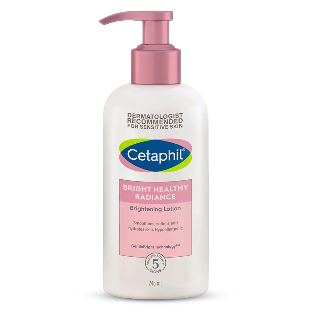 Cetaphil brightening body lotion 245ml bottle for sensitive skin