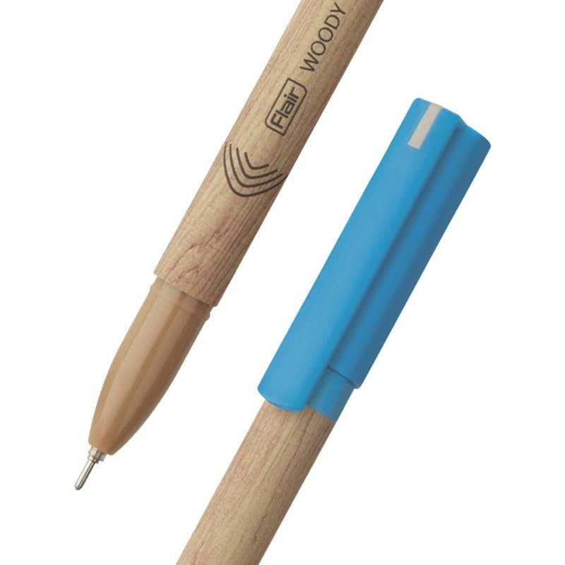 FLAIR Woody 0.7mm Ball Pen Blister Pack – view 3