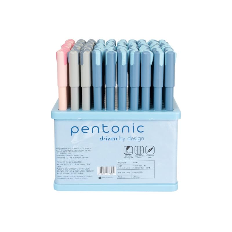 Pentonic Frost 0.6mm Gel Pen Tumbler Pack – view 2