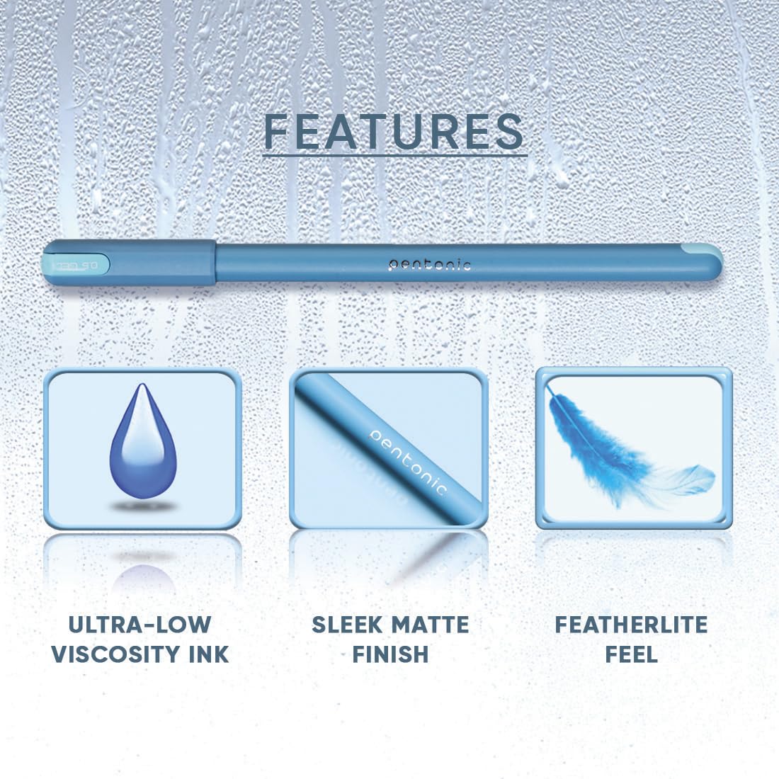 Pentonic Frost 0.6mm Gel Pen Tumbler Pack – view 7