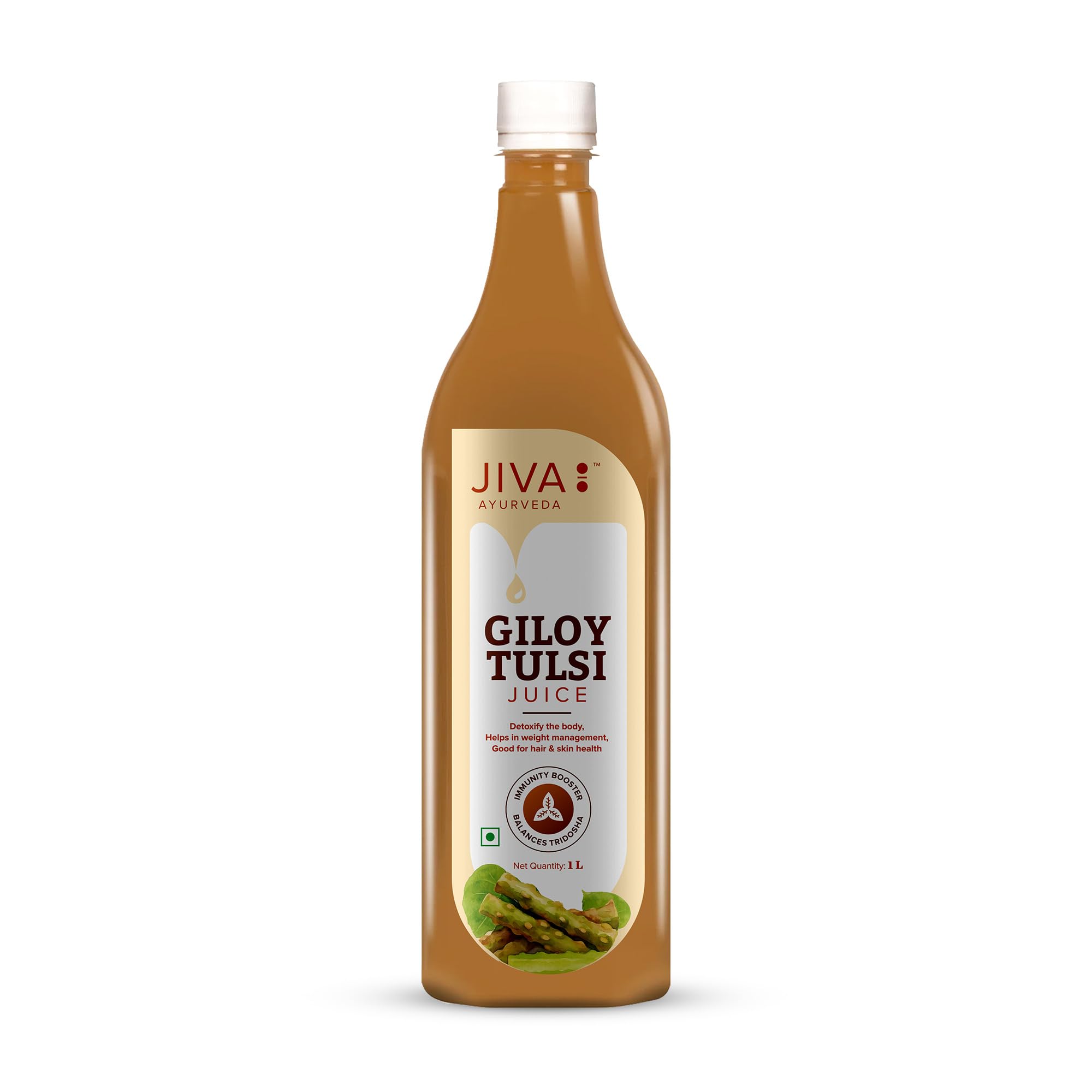 Jiva Giloy Tulsi Juice - 1Liter (Pack of 2) – view 2
