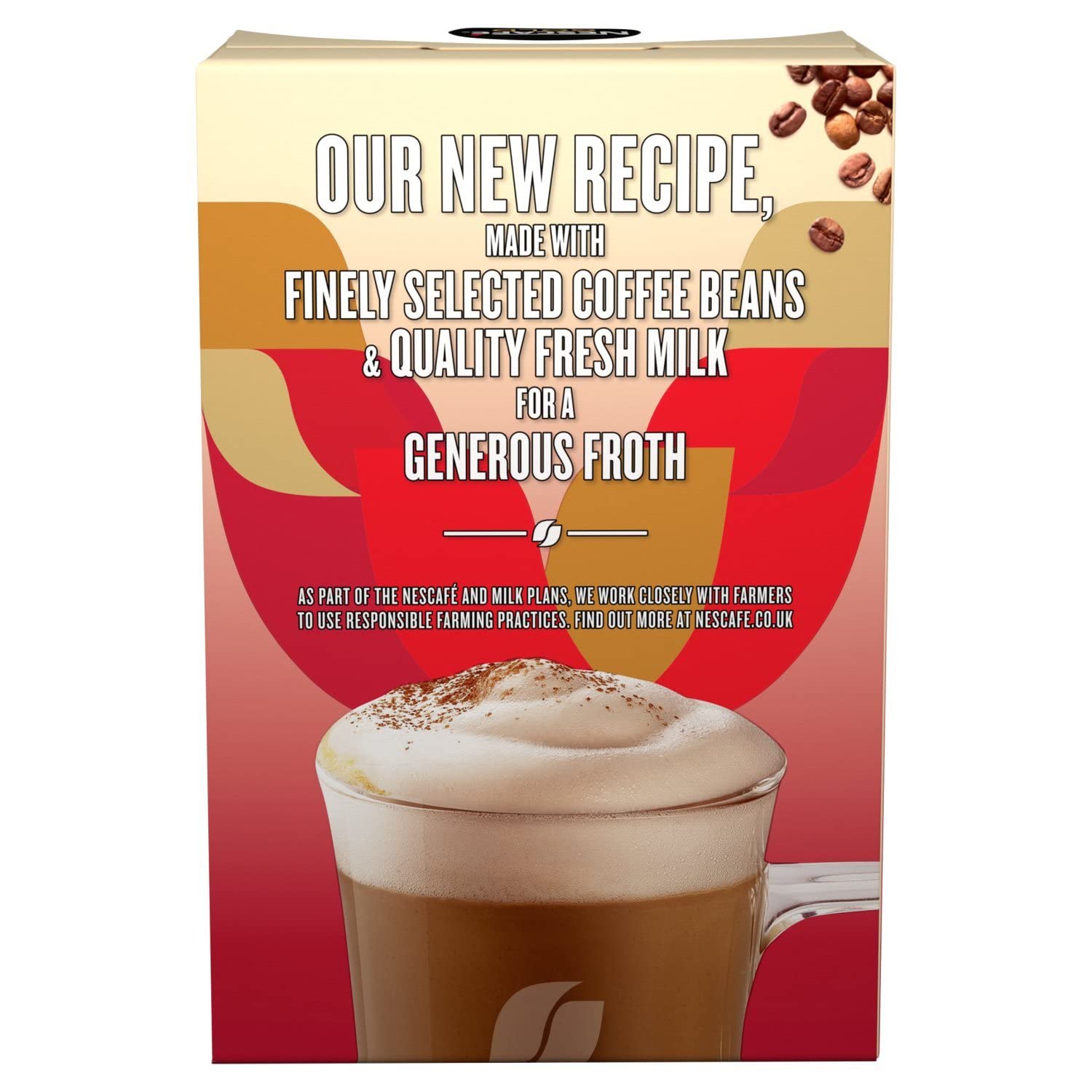 Nescafe Gold Cappuccino Unsweetened Taste Pouch, 113 g – view 4
