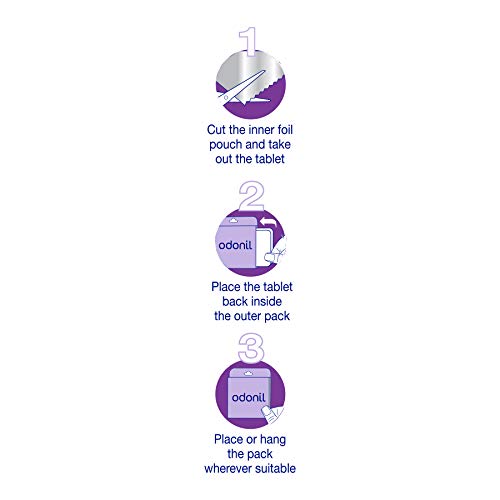 Odonil Air Freshener Tablet- 50g (Lavender Meadows) – view 3