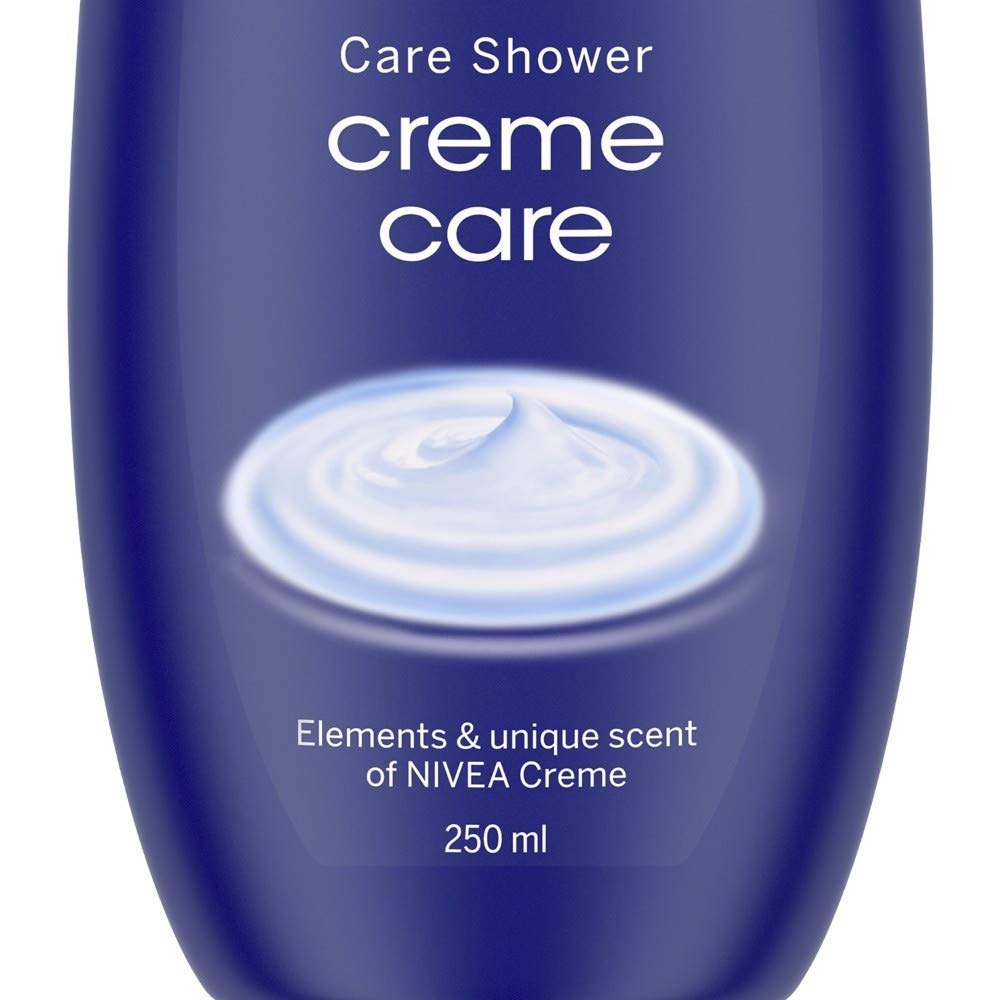 NIVEA Creme Care Shower Cream, 250 ml with Free Loofah – view 5