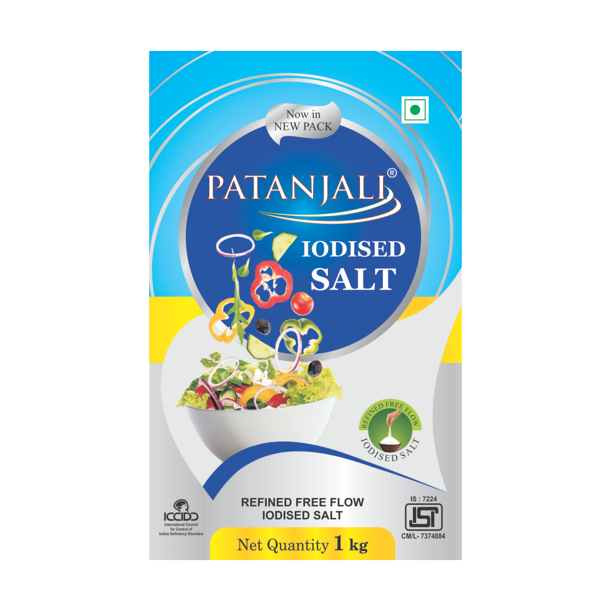 Patanjali Iodized Namak 1 kg – view 5