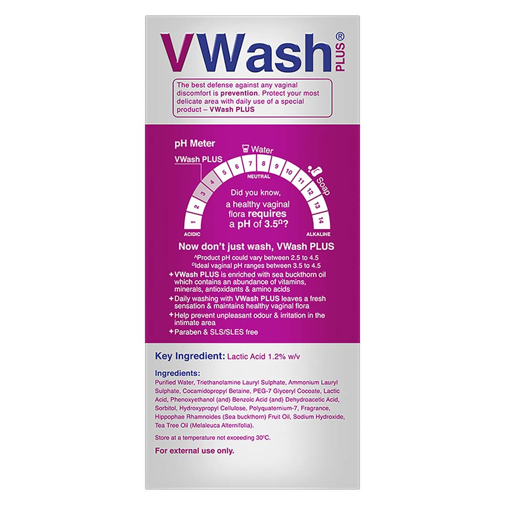 VWash Plus Expert Intimate Hygiene Wash, Doctor Prescribed, Clinically Tested, Prevents Itching, Irritation & Dryness, No Paraben & SLS, 200 ml – view 3