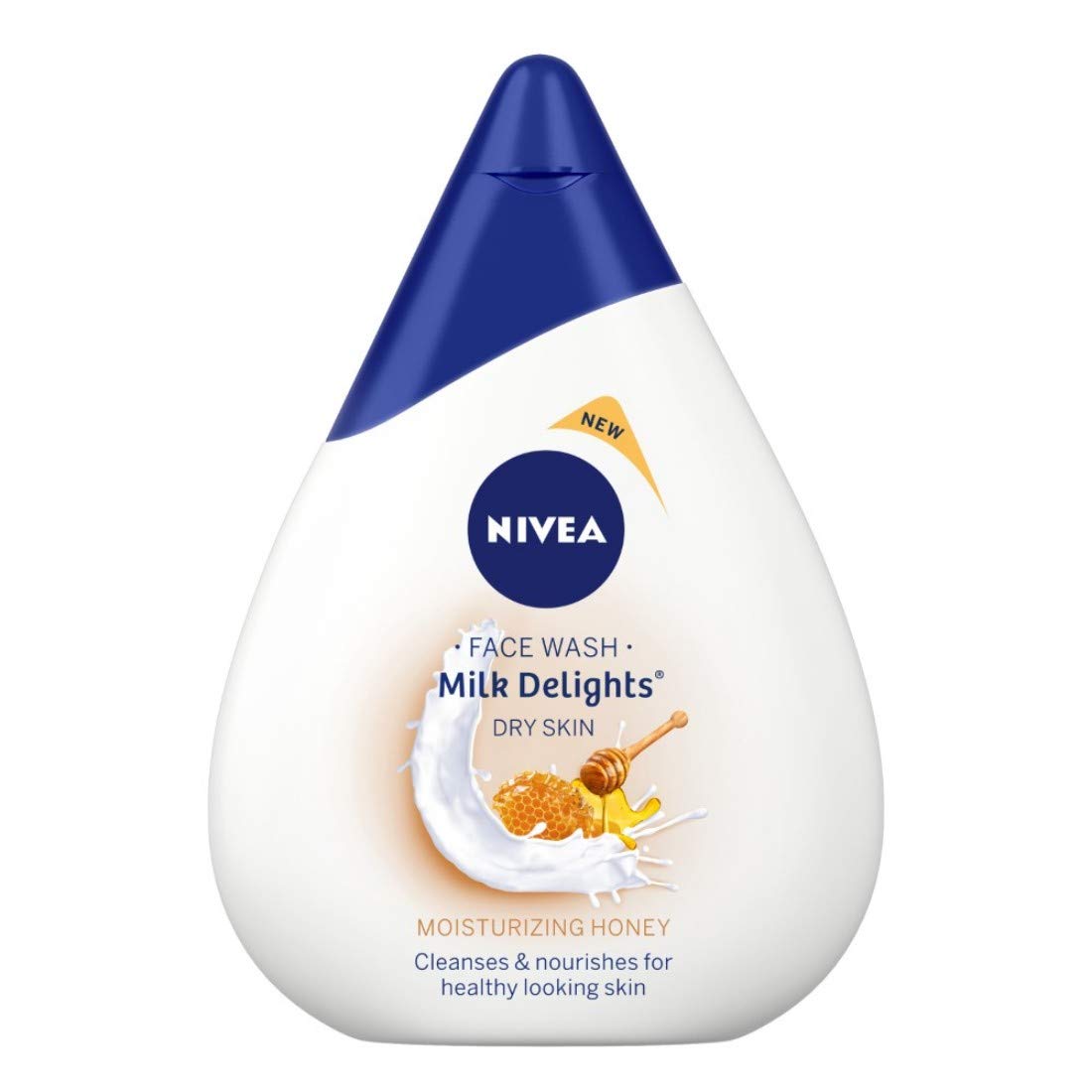 Nivea Face Wash, Milk Delights Moisturizing Honey, Dry Skin, 100ml & Shower Gel, Water Lily & Oil Body Wash, Women, 250ml – view 2