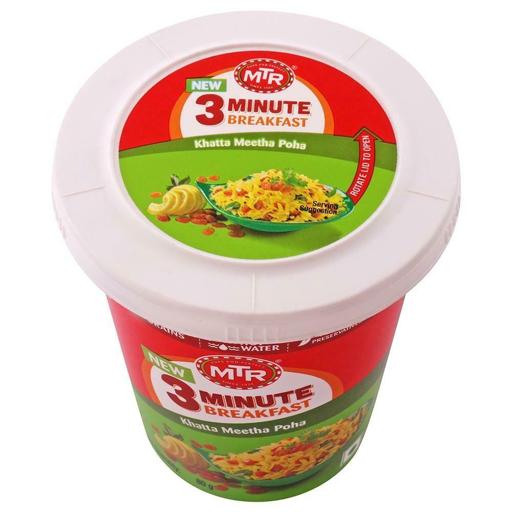 MTR 3 Minute Breakfast Khatta Meetha Poha Mix 80 G – view 5