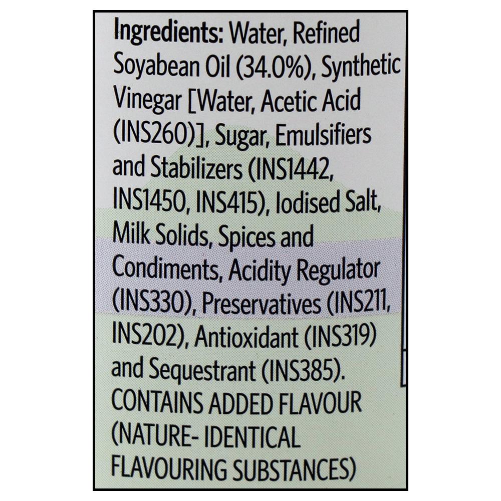 Veeba Eggless Mayonnaise 250 G – view 6