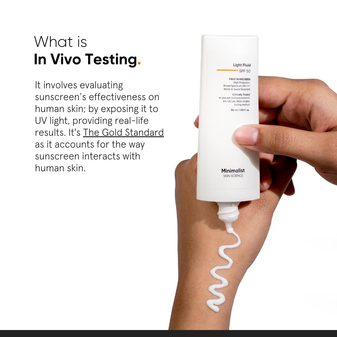 Minimalist Fluid Sunscreen SPF 50 PA++++ – view 3