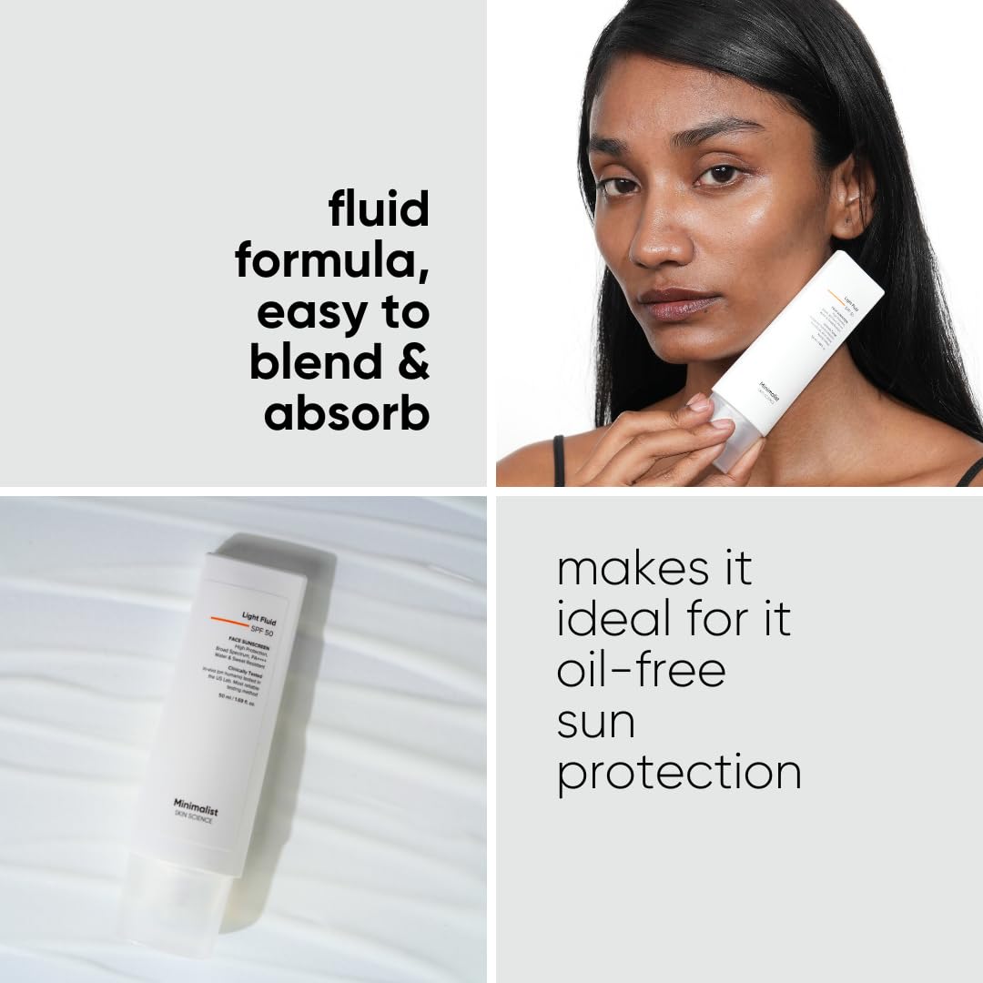 Minimalist Fluid Sunscreen SPF 50 PA++++ – view 4