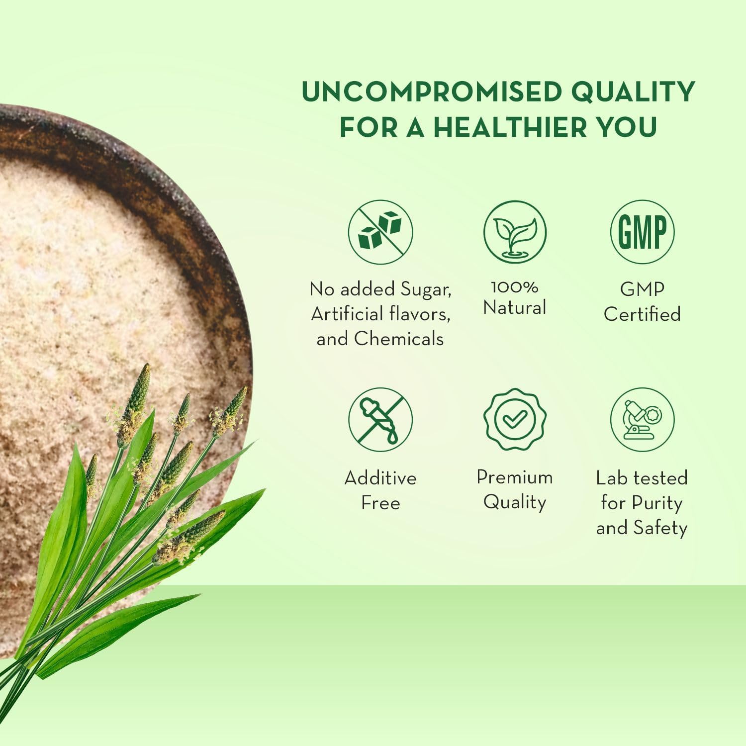 Baidyanath Asli Ayurved Isabgol - Psyllium Husk Powder 100gm – view 4
