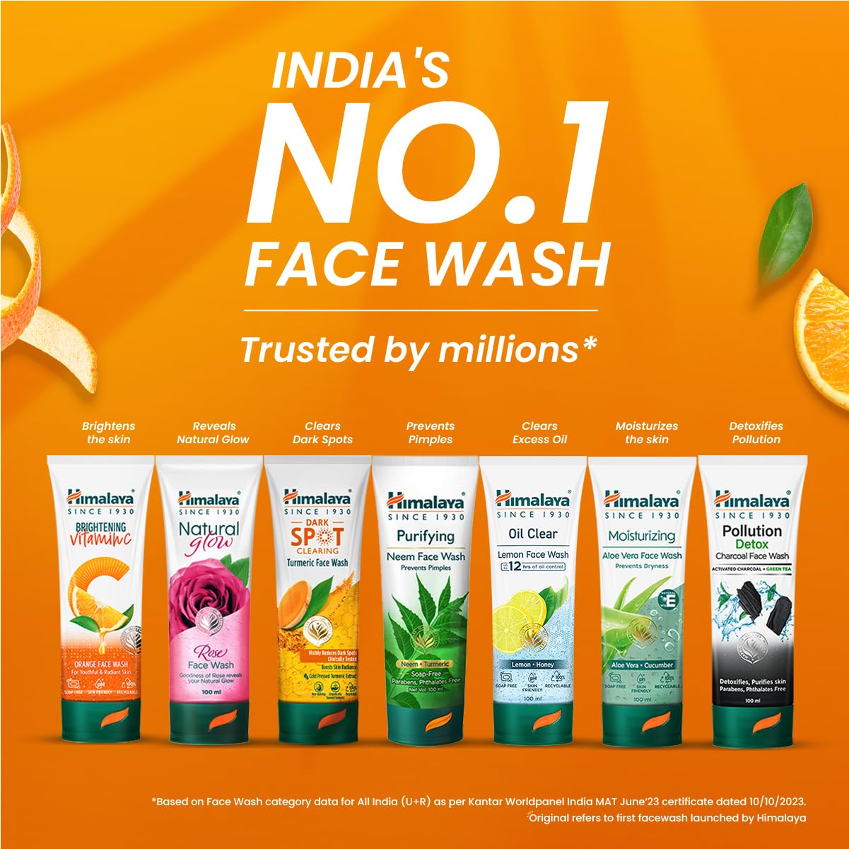 Himalaya Tan Removal Orange Face Wash, 50ml – view 6